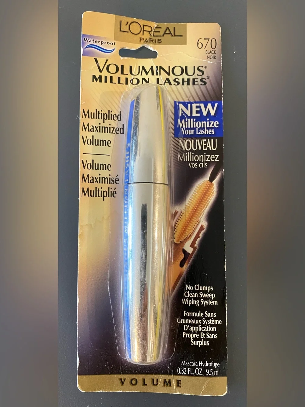 L'Oreal Voluminous Million Lashes Mascara - Black (set of 2)